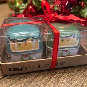 Tag Holiday Salt and Pepper Shaker